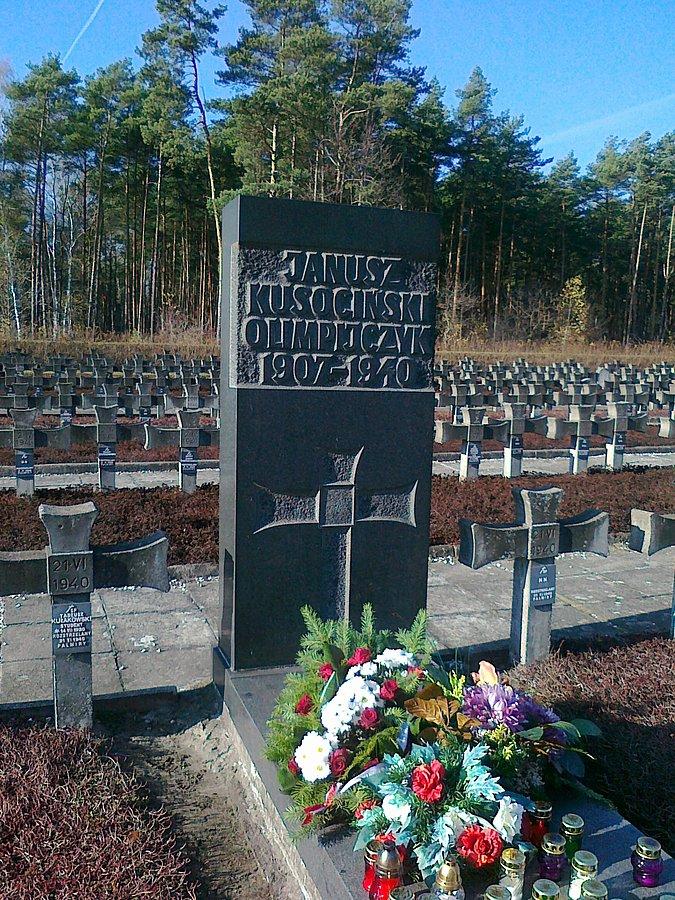 Nagrobek Janusza Kusocińskiego