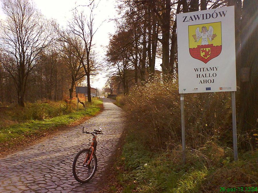 Zawidów wita... (wjazd od zachodu)