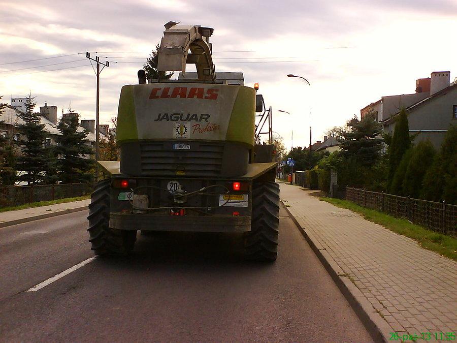 Uliczny kombajn... (wyjazd ze Zgorzelca)