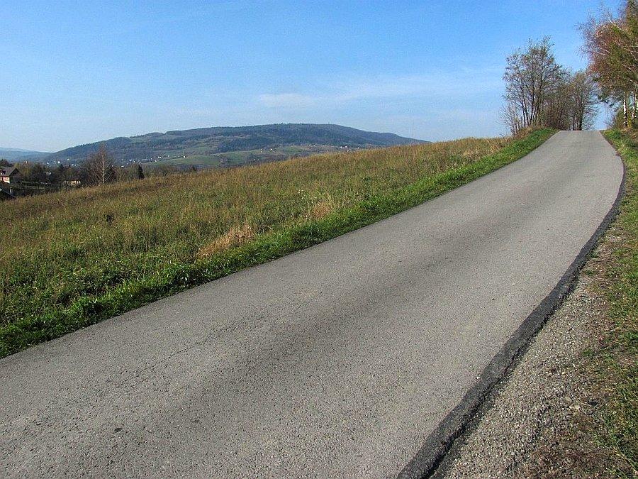 Pryjemna droga z widokiem
