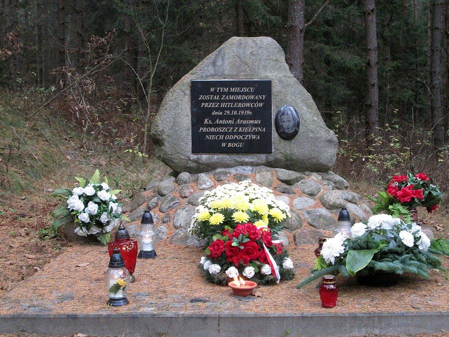 Miejsce śmierci ks. Antoniego Arasmusa