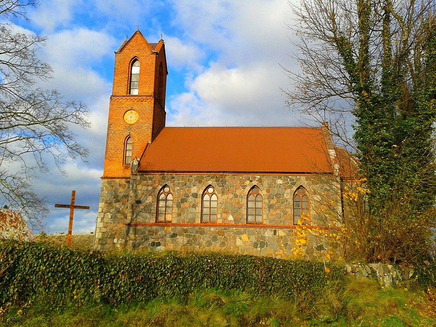 Kościół pw. Podwyższenia Krzyża w Dobropolu Gryfińskim