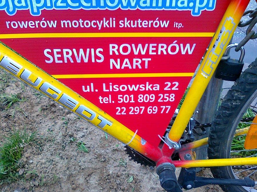 Nic dziwnego, że na rowerach, prawda?