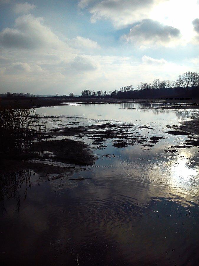 Wypompowali jezioro ! (mostek w Zglińcu)