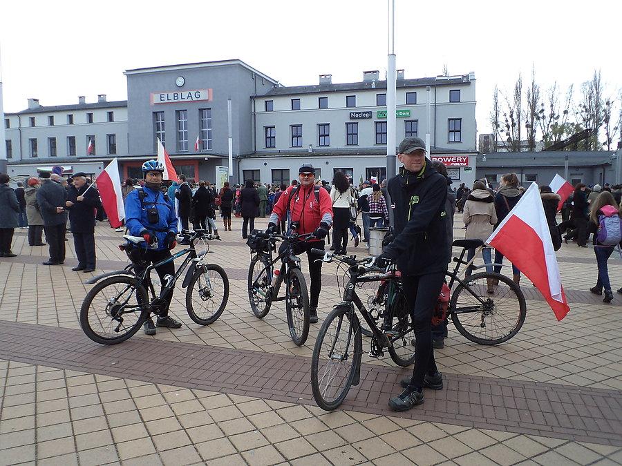 Zupełnie niepodlegli elbląscy rowerzyści