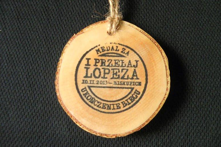 Pamiątkowy medal I Przełaju Lopeza