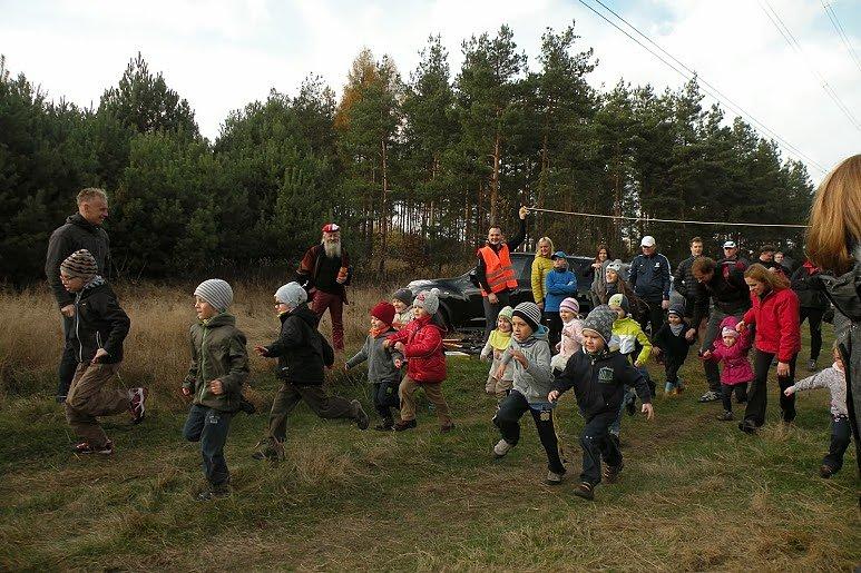 I Przełaj Lopeza w Biskupicach - bieg dzieciaków