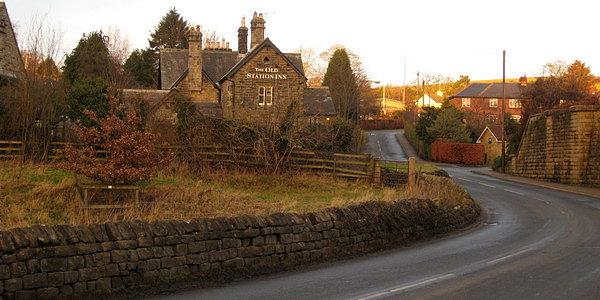 Pub Old Station Inn w Birstwith