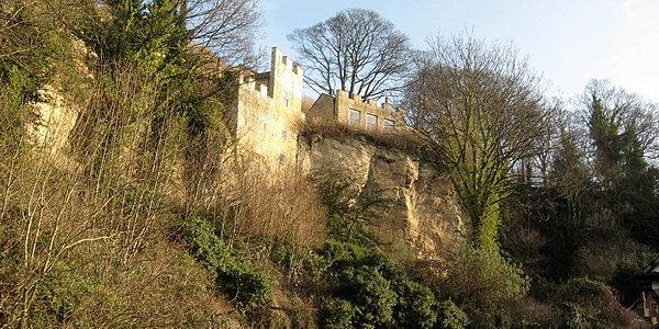 Dom w skale przy Abbey Road w Knaresborough