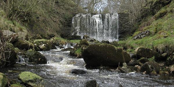 Wodospad w Hebden