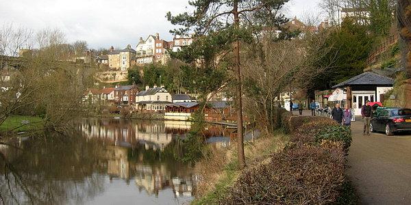 Cofnąłem się więc do Bilton i drogą rowerową pojechałem do Knaresborough