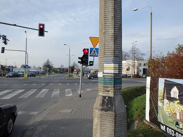 Osielsko - początek szlaku im. T. Janickiego