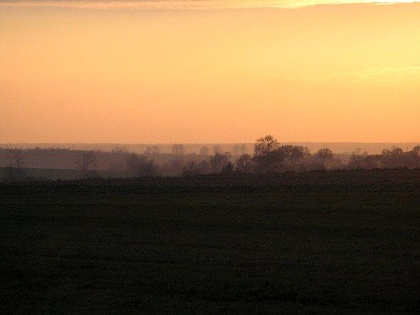Wierciszów i pola wokół niego
