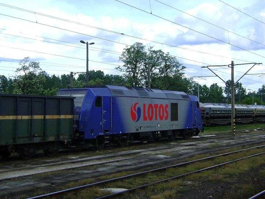 BR285-127 Lotos Kolej na stacji Tomaszów Mazowiecki