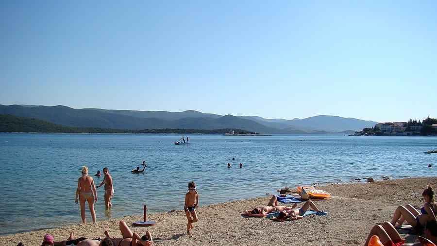 Kolejny postój na plaży
