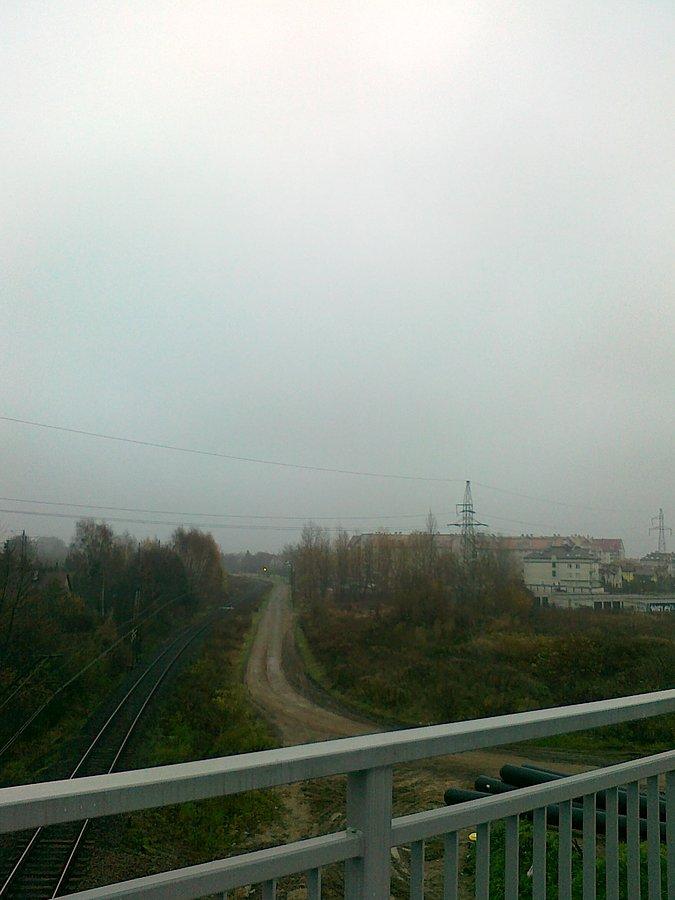 Widok z wiaduktu