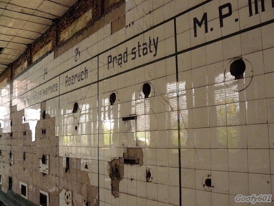 Maszynownia - tablica przyrządów