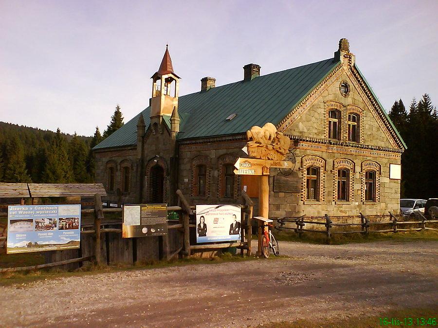 Romet Huragan i schronisko Orle