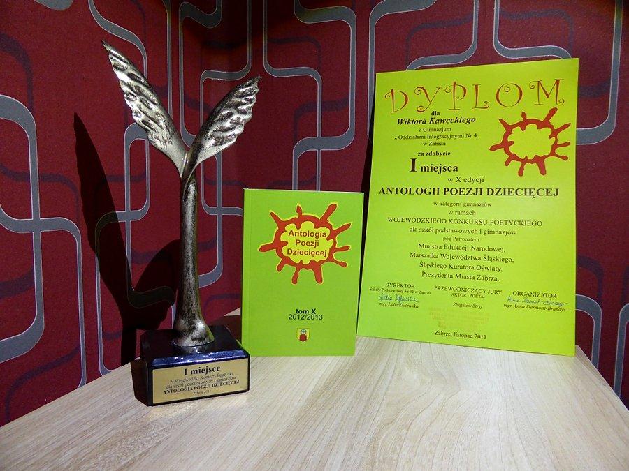 Laureat konkursu poetyckiego