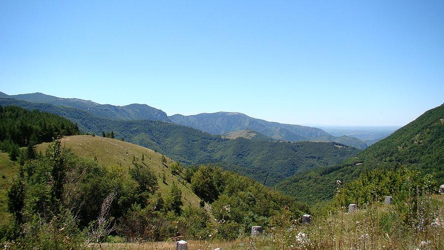 Widok z przełęczy