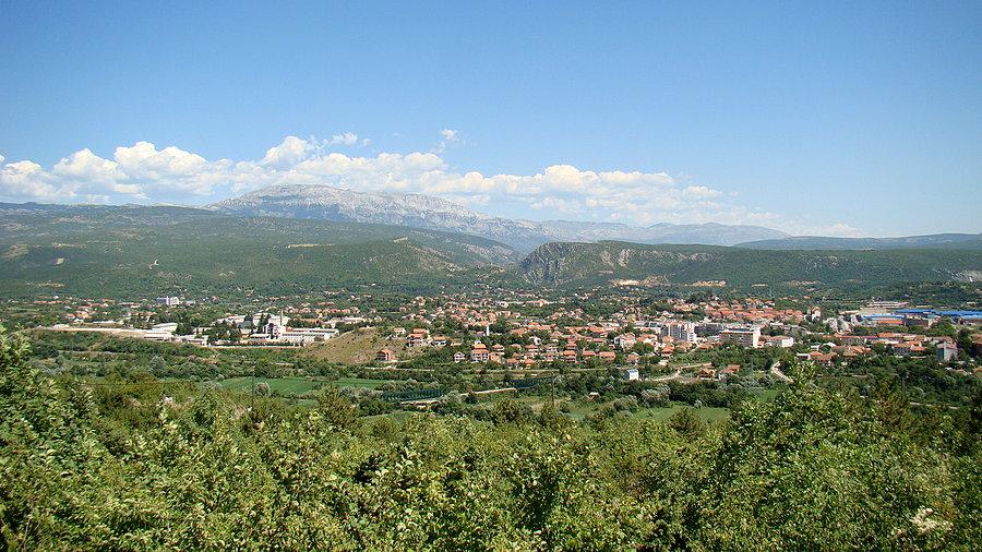 Widok na Knin