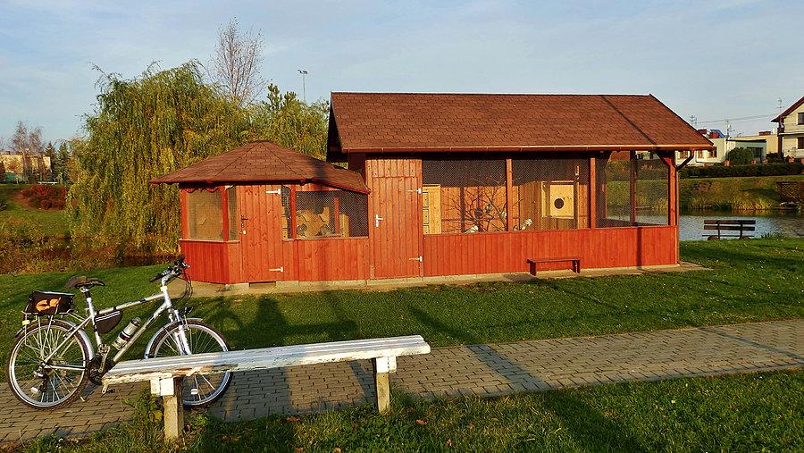 Woliera dla ptaków -osiedle Witosa (Górki)