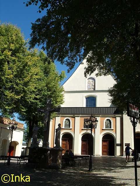 Bazylika św Anny z bliska