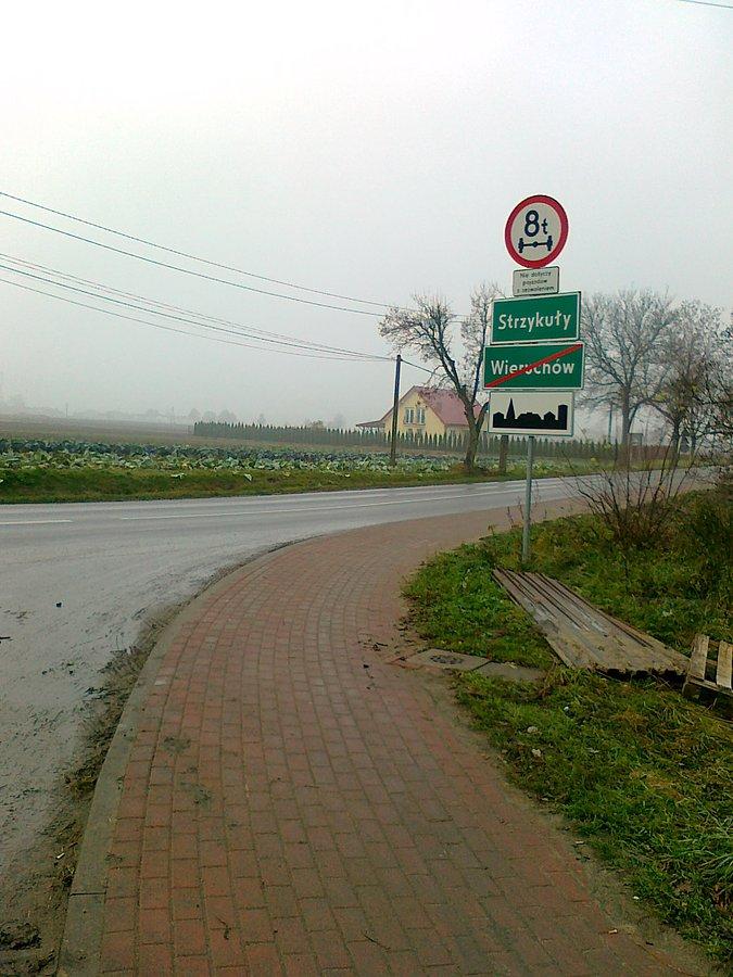 Stąd pojechałam w przeciwnym kierunku :)