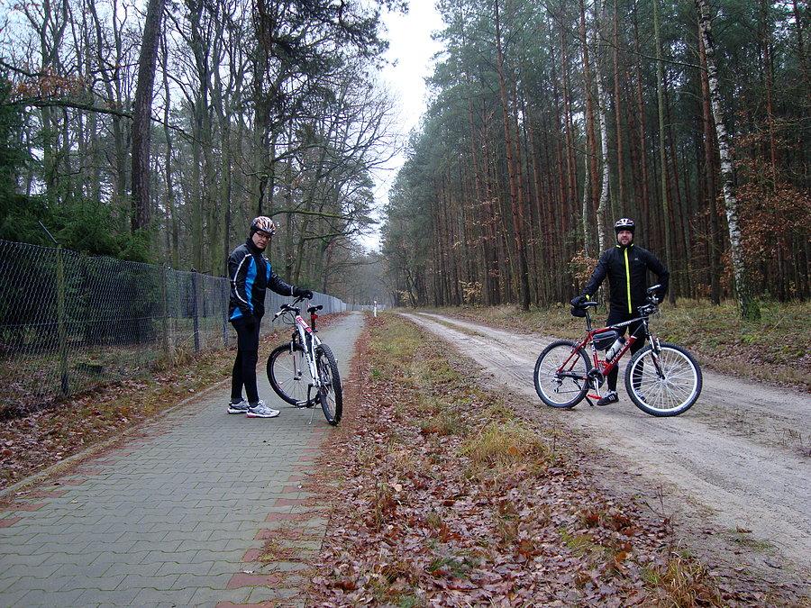 Trasa między Turskiem a Gołuchowem