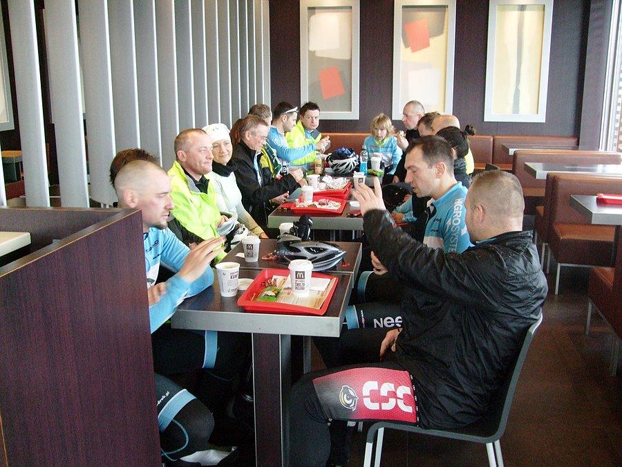 Koffee brejk w McDonald'sie w Tczewie