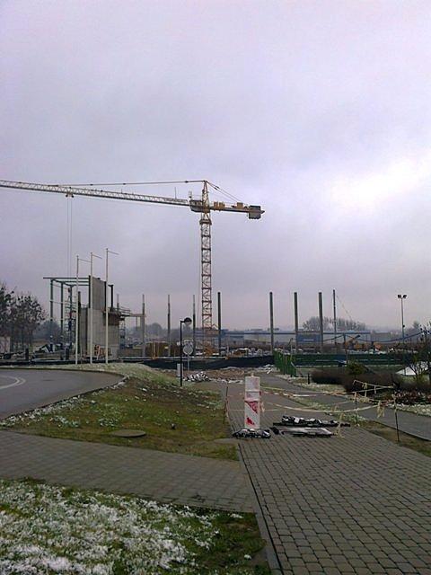 Hala sportowa się buduje