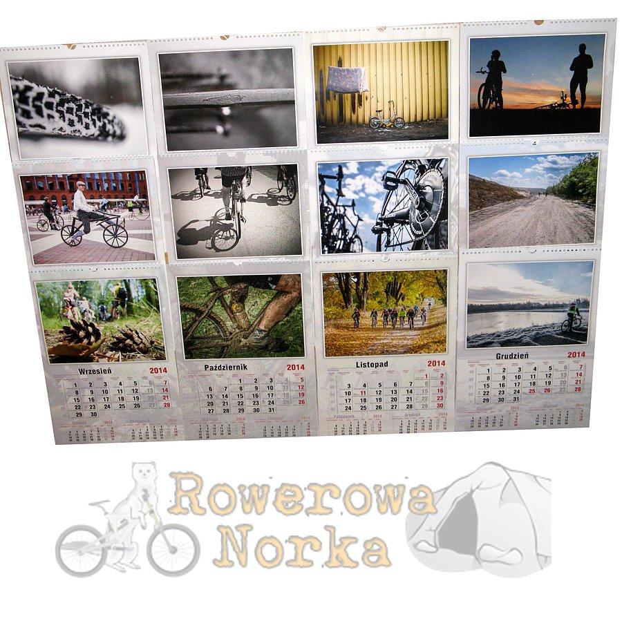 Strony Kalendarza rowerowego