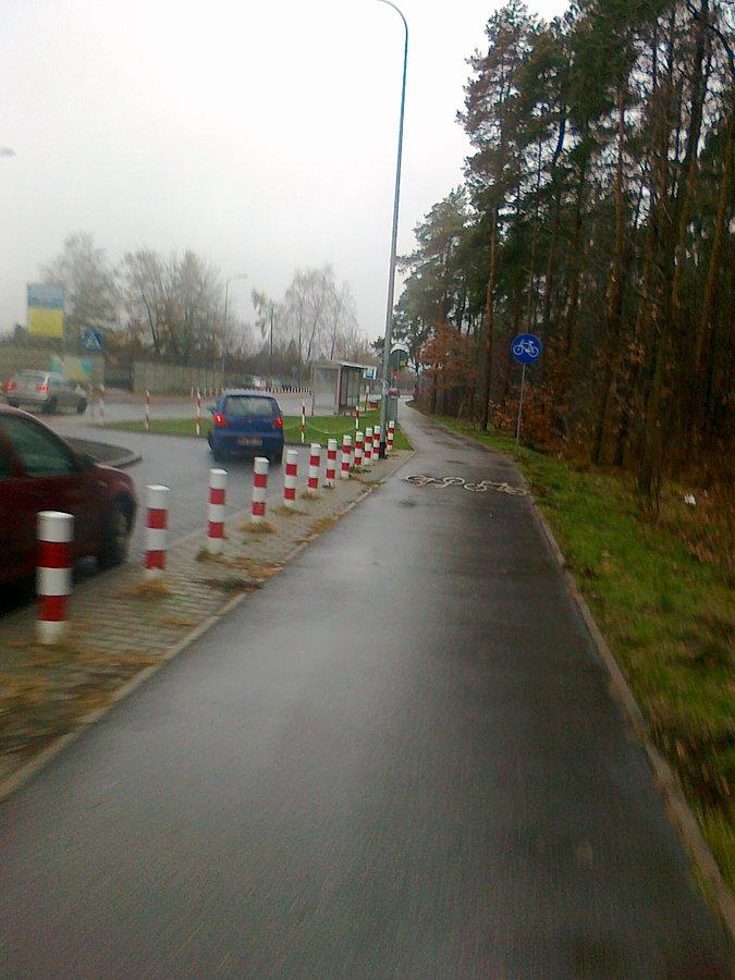 Pogoda nie zachęcała dziś do jazdy