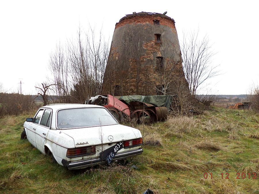 Wiatrak, Merc "Beczka", rupiecie, przedzimie