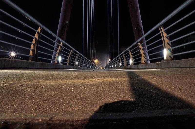 Kładka nad A4-ka w Rudzie Śląskiej - wersja druga