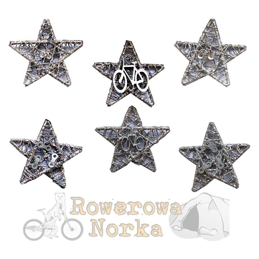 Rowerowe ozdoby choinkowe