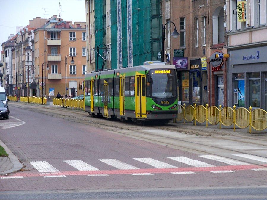 Nowy-stary tramwaj z Augsburga na elbląskich torach