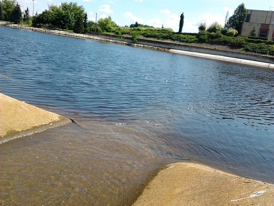 Nad tą rzeczką przesiedzialem z pol godziny