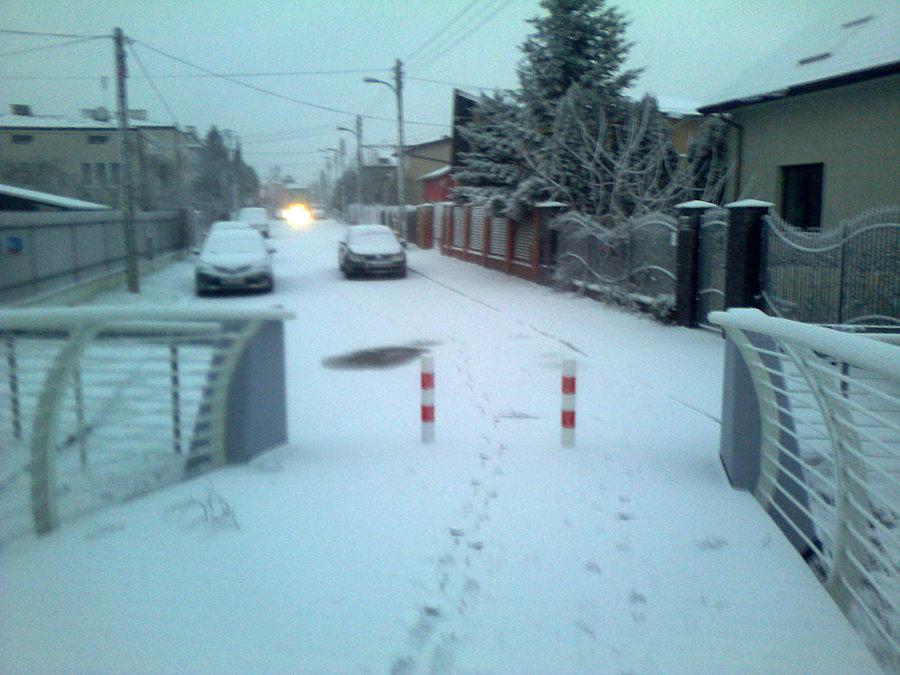 Mostek nad Kanałem Bródnowskim