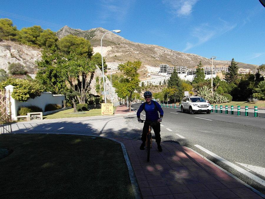 Benalmádena - ciągle pod górkę.....w poszukiwaniu Stupy