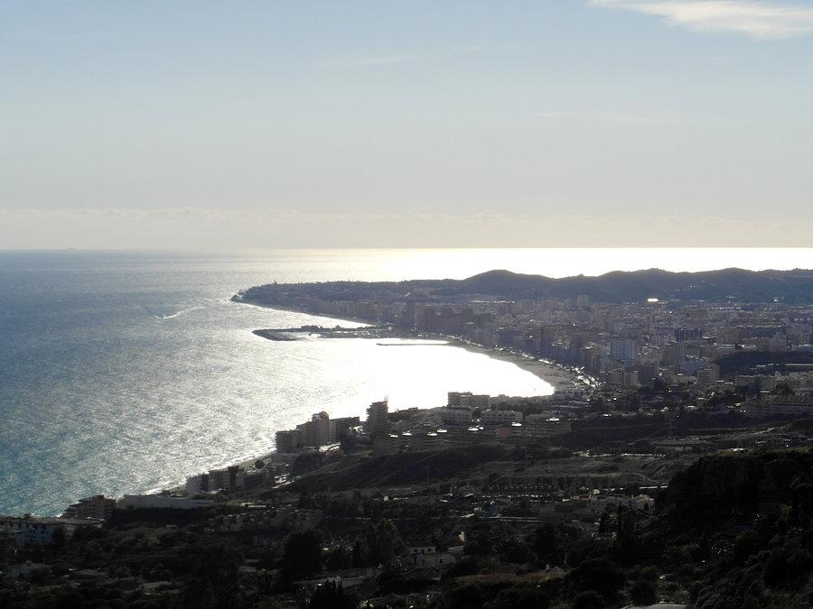 Widok na miasto Fuengirola - Andaluzja