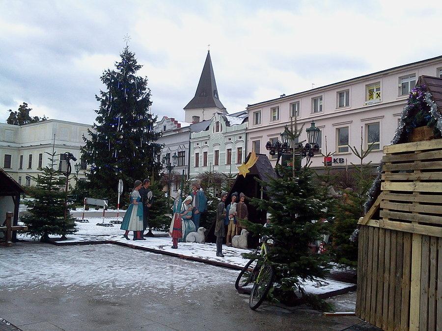 Karwina choinka i szopka