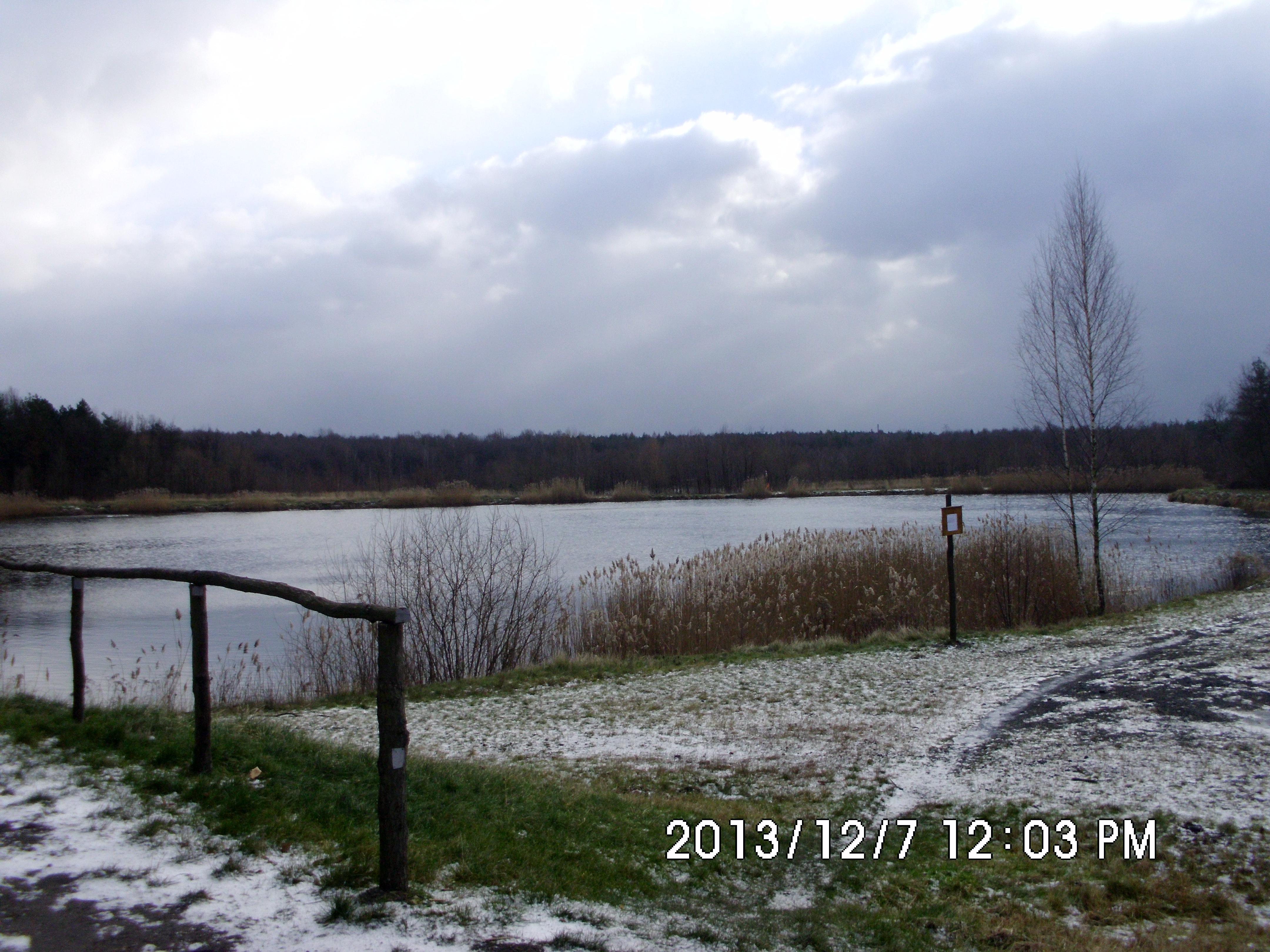 Nad stawem Rybaczówka
