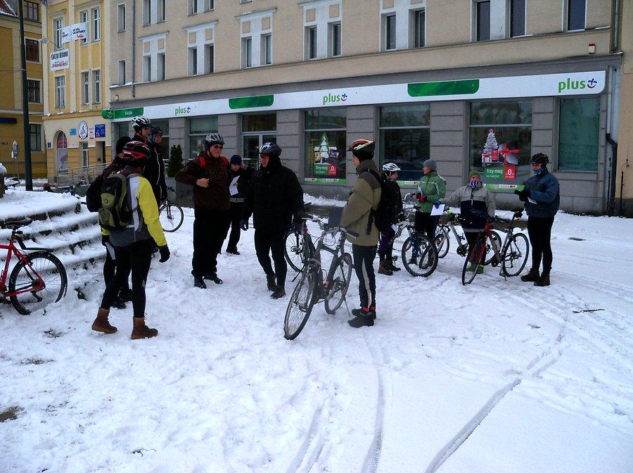 Elbląski Allecyat - zimowy start z Placu Słowiańskiego