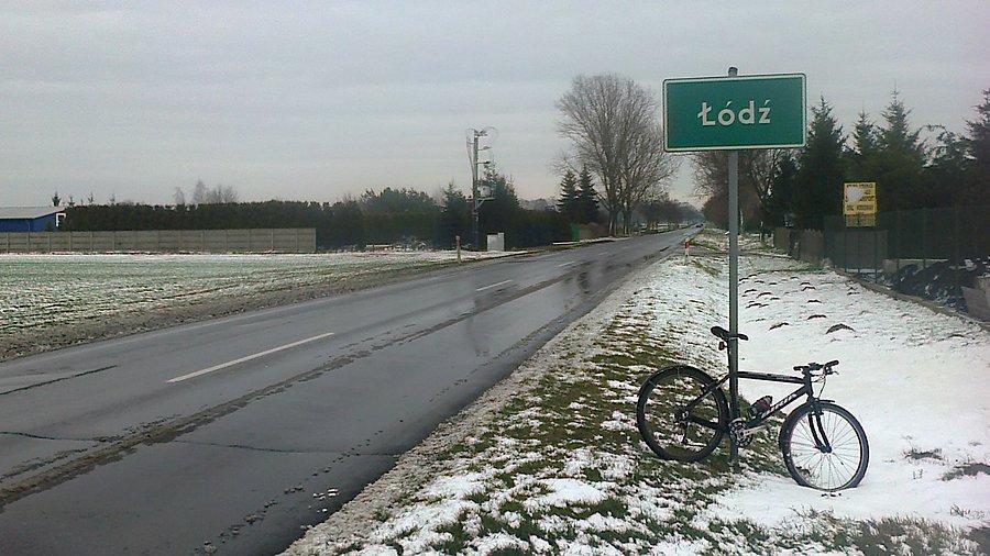 W Łodzi :) Ponury klimat do treningów