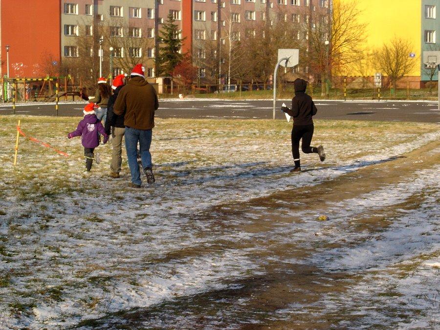 Bieg do pierwszego punktu kontrolnego