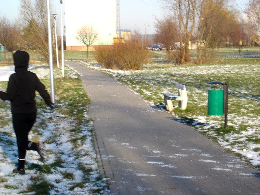 Biegnę jak przecinak