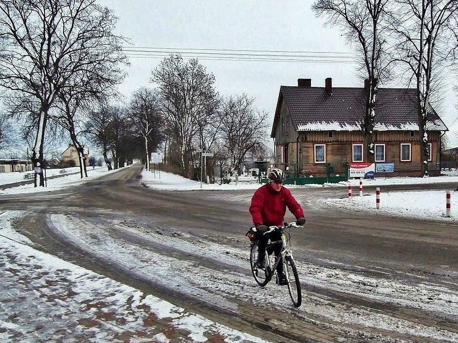 W drodze powrotnej do Tczewa. Zdjęcie zrobione przez Mirka K