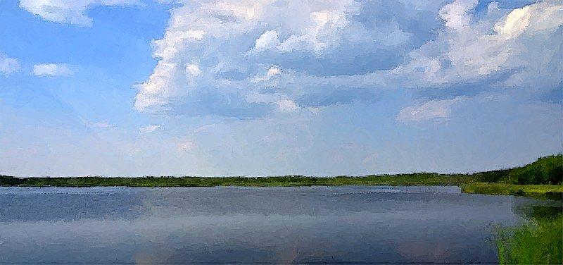 Fotosketcher - jezioro