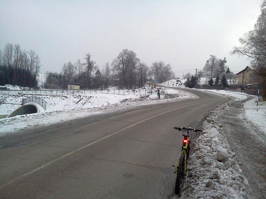 Podjazd na Przełęcz Jabłonkowską
